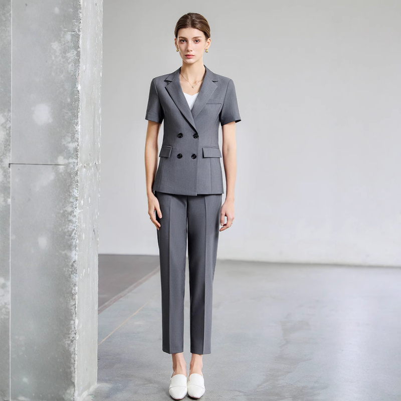 Women's Summer Thin Short-Slee - Women Formal Wear Shirt And Pant review and price