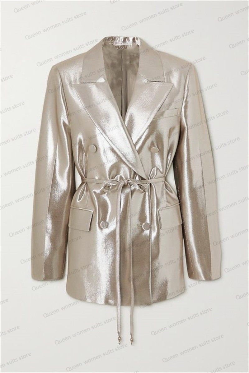 Shiny Satin Wedding Women Suit - Women'S Formal Jackets To Wear With Dresses review and price