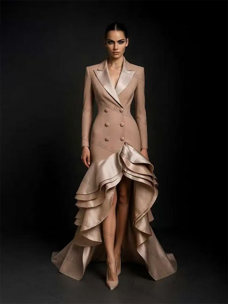 Champagne Women Suits 1 Piece  - Women'S Formal Jackets To Wear With Dresses review and price