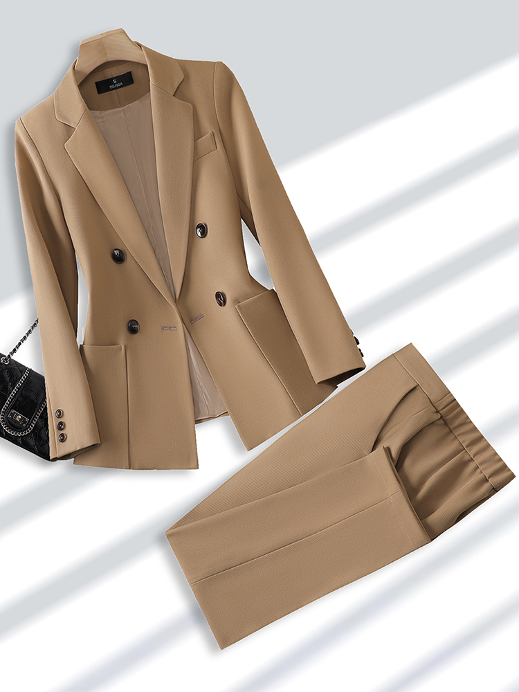 Women's 2-Piece Business Suit  - Women Formal Wear Shirt And Pant review and price