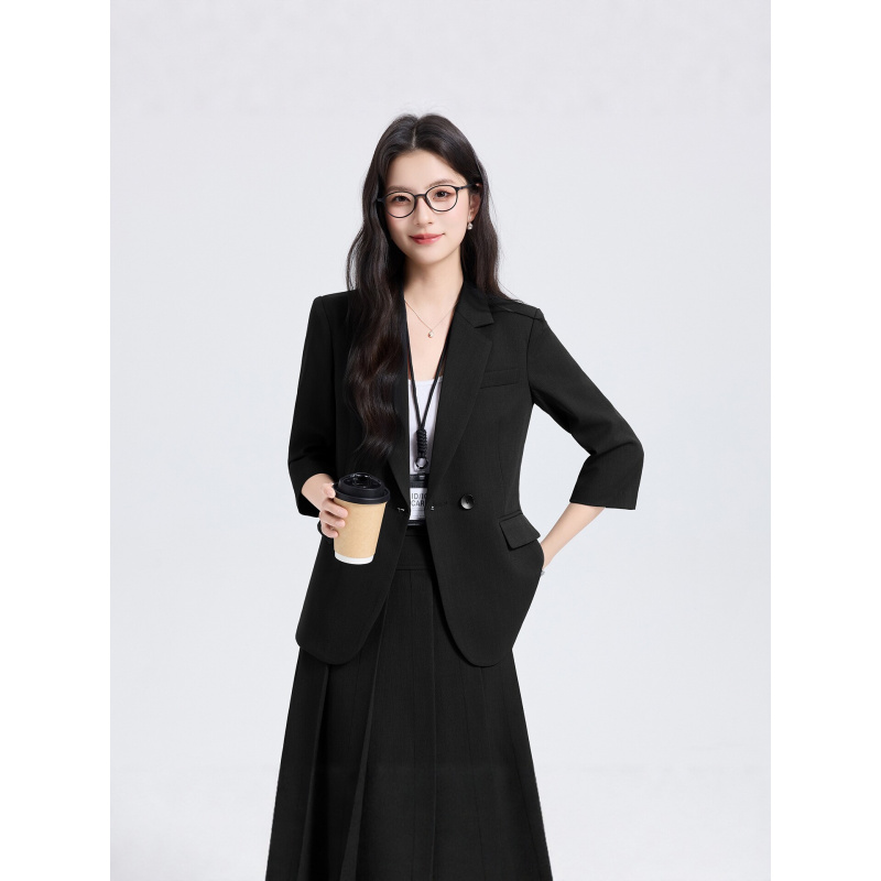 Navy Blue Women's Suit Set for - Women Formal Wear Shirt And Pant review and price