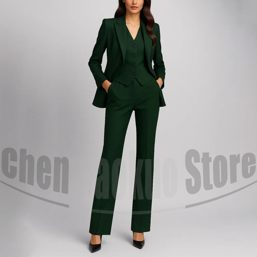 Women's Three Piece Suit Set F - Women Formal Wear Shirt And Pant review and price