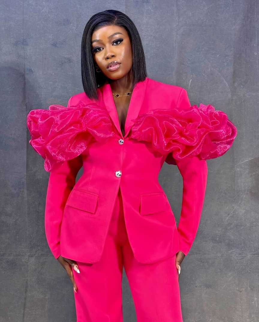 Customized Hot Pink Women Pant - Women'S Formal Jackets To Wear With Dresses review and price